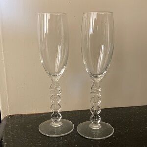 Y2K champagne flutes